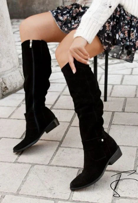 Bottes Femmes Basses Confort pour Ville - PanierRoyale