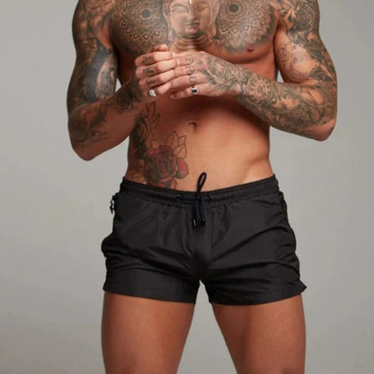 Short de bain Homme Slim avec ceinture ajustable
