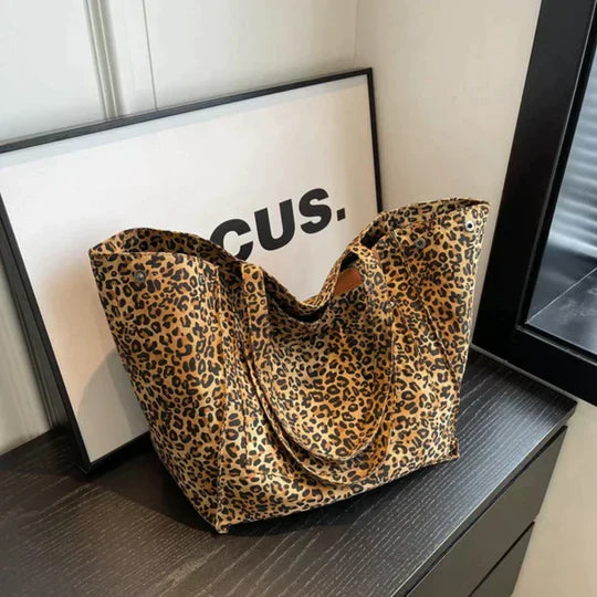 Sac à bandoulière animalier élégant femme