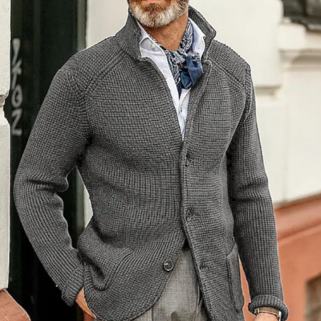 Blouson Homme Marine Classique et Élégant