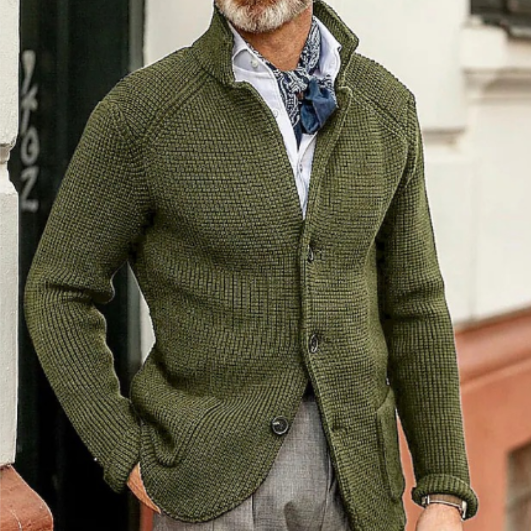 Blouson Homme Marine Classique et Élégant