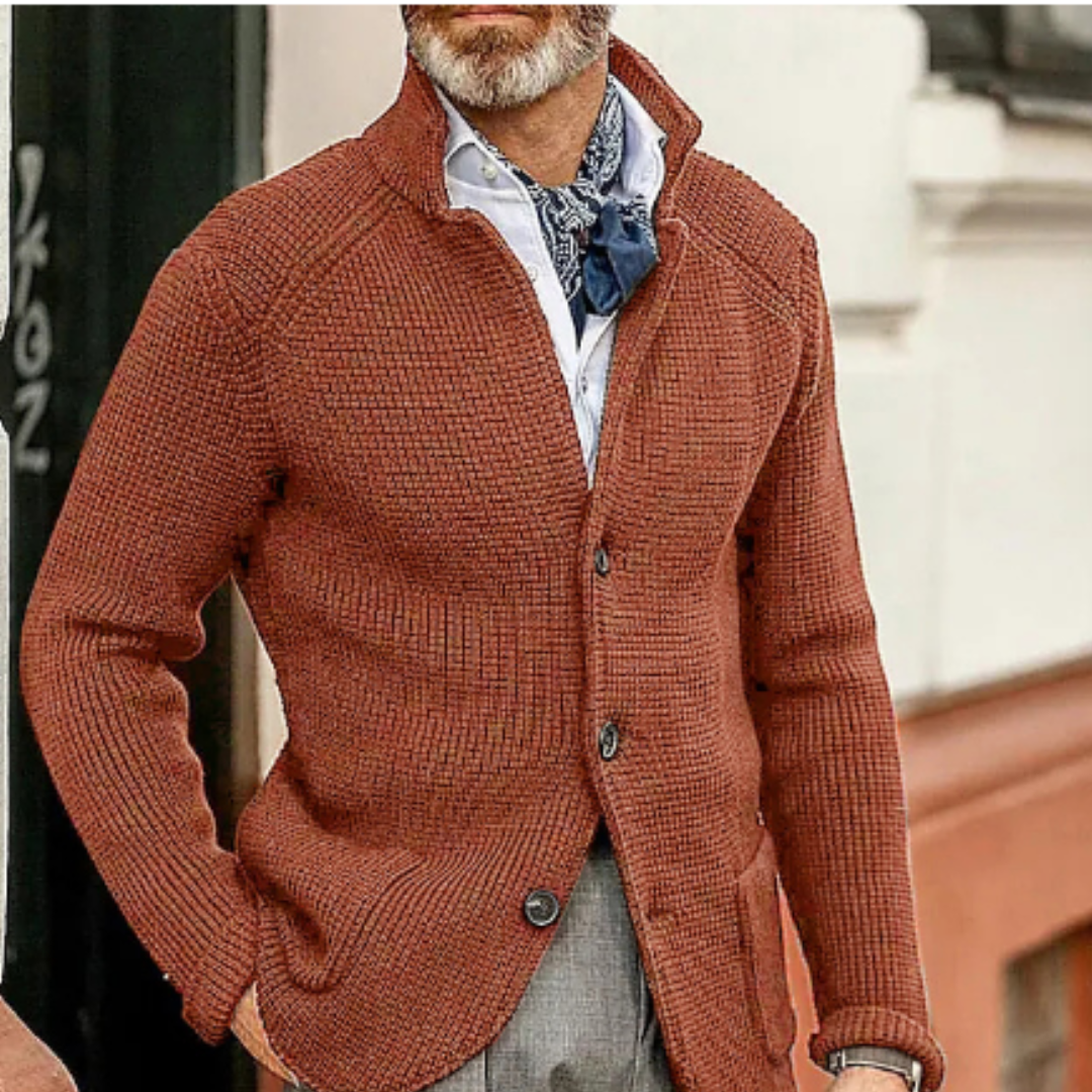Blouson Homme Marine Classique et Élégant