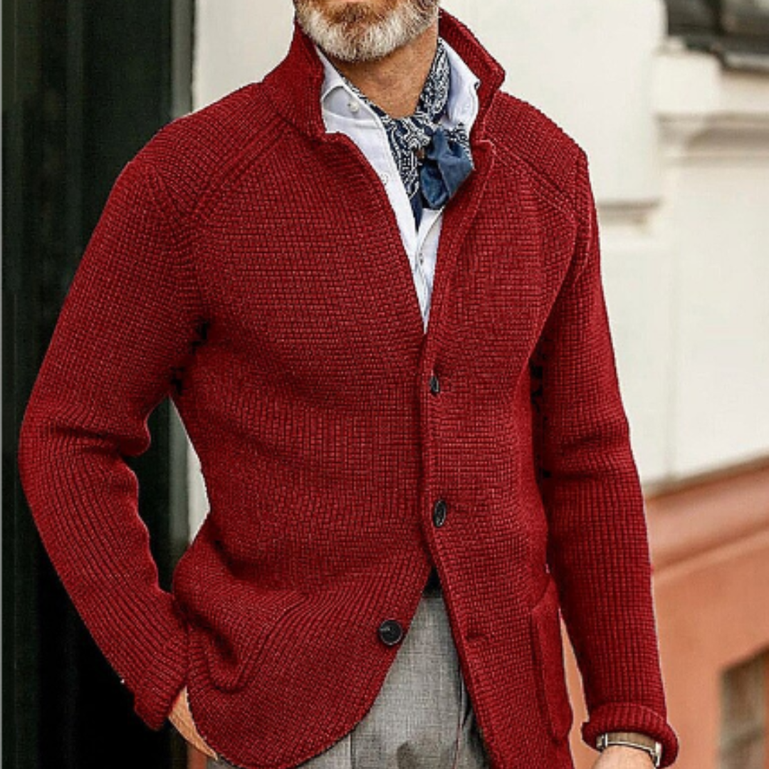 Blouson Homme Marine Classique et Élégant
