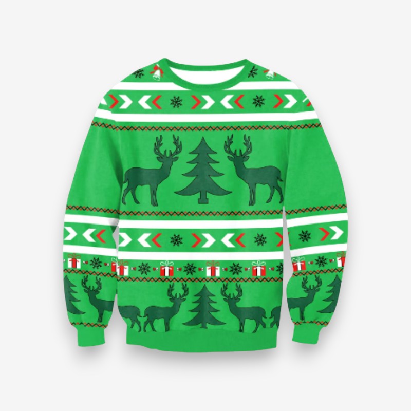 Pull Noël Chaud et Doux en Laine Épaisse