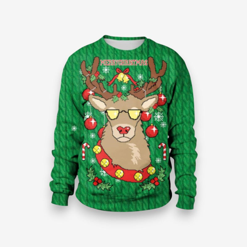 Pull Noël Chaud et Doux en Laine Épaisse