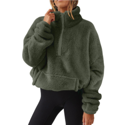 Pull Femme Peluche Doux et Confortable
