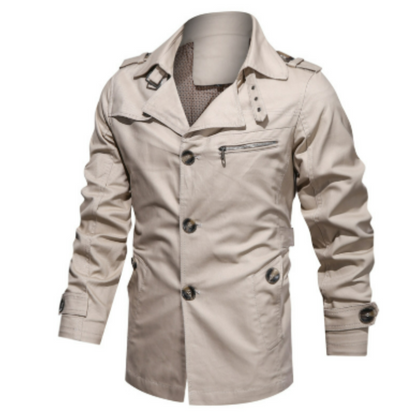 Manteau Homme Hiver Élégant et Chauffant