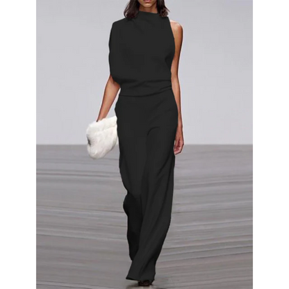 Robe Femme Décontractée Col Rond Sans Manches