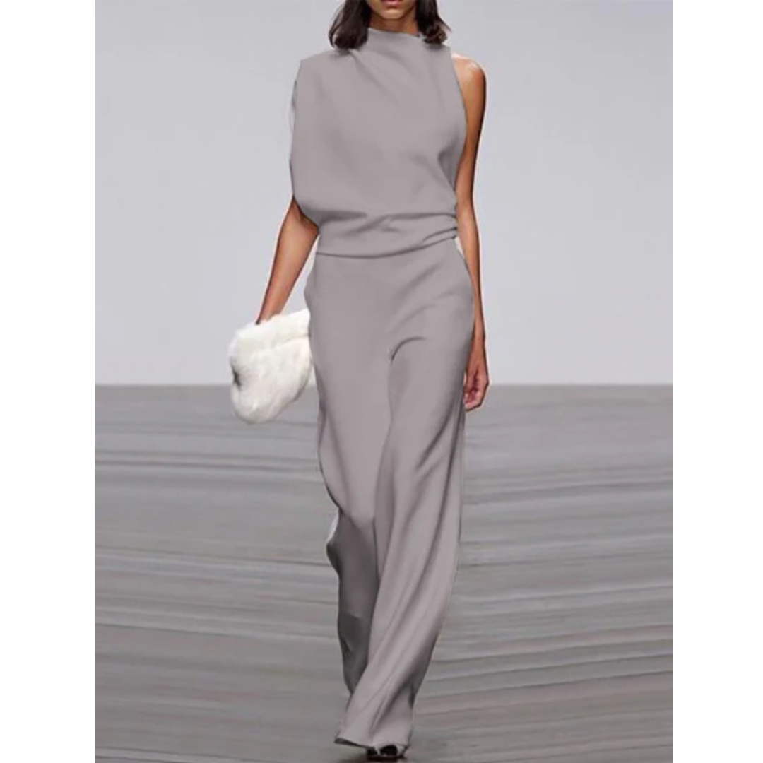 Robe Femme Décontractée Col Rond Sans Manches