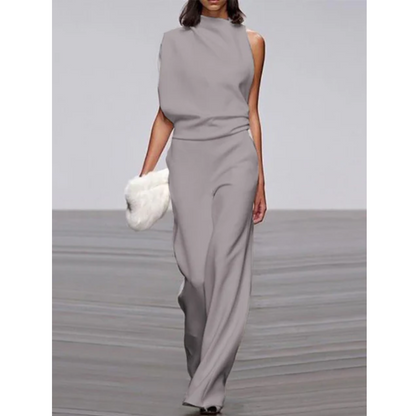 Robe Femme Décontractée Col Rond Sans Manches