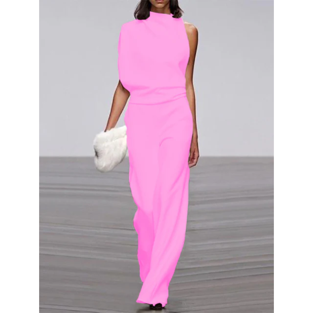 Robe Femme Décontractée Col Rond Sans Manches