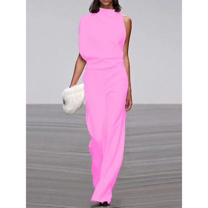 Robe Femme Décontractée Col Rond Sans Manches