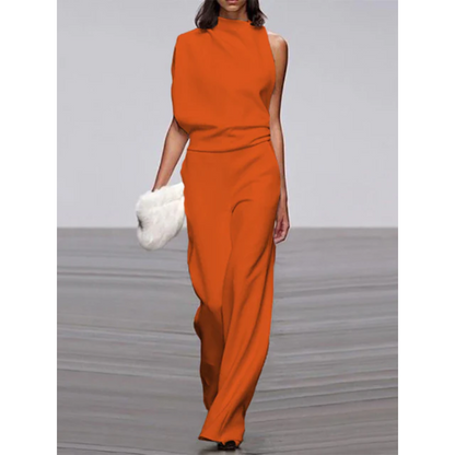 Robe Femme Décontractée Col Rond Sans Manches