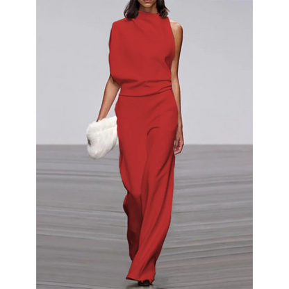 Robe Femme Décontractée Col Rond Sans Manches