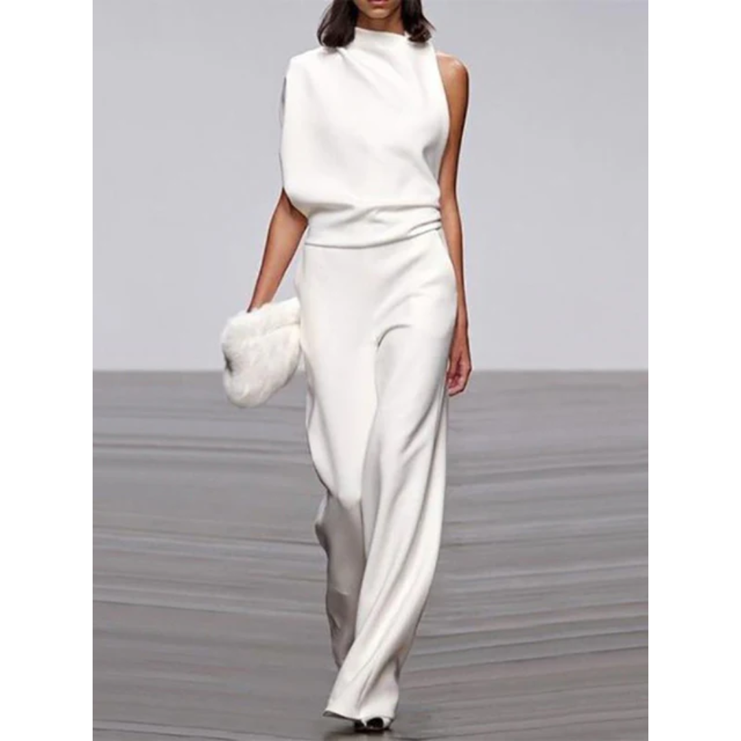 Robe Femme Décontractée Col Rond Sans Manches