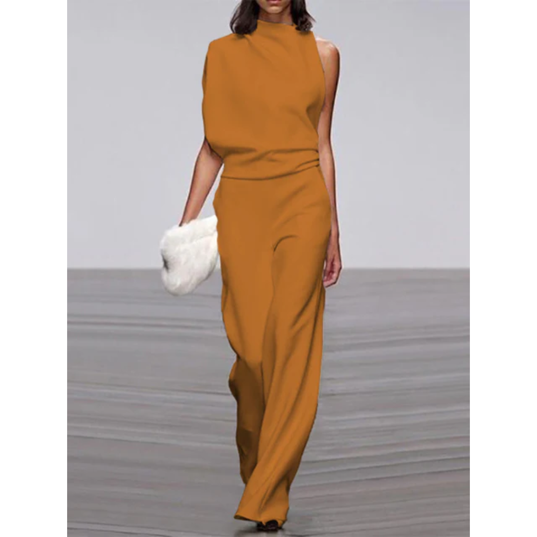 Robe Femme Décontractée Col Rond Sans Manches