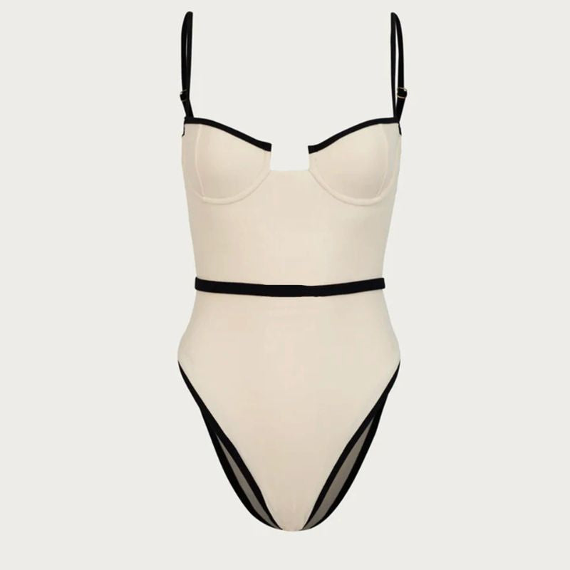 Maillot de bain une pièce Femme Coupe élégante