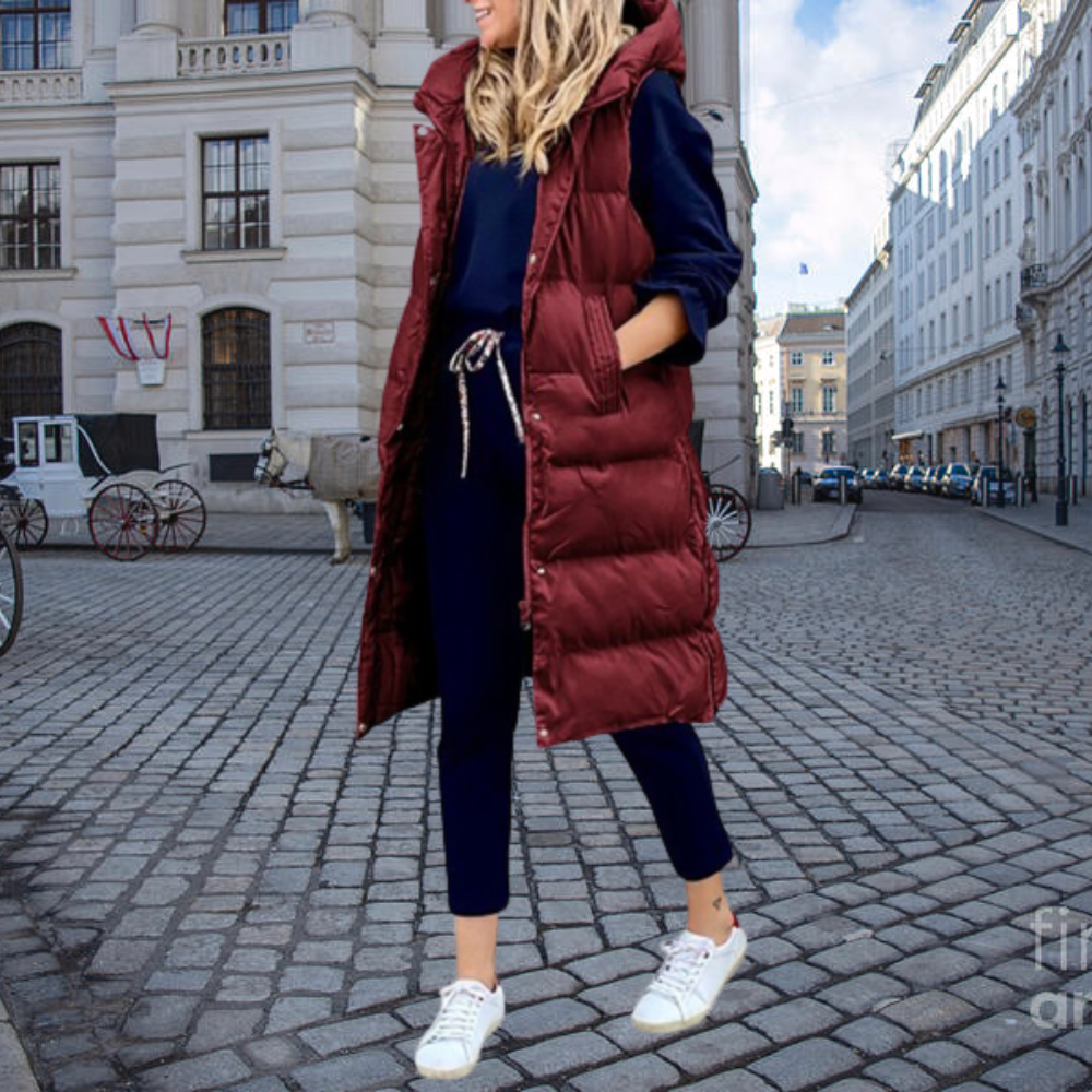 Doudoune Femme Longue Verte Hiver