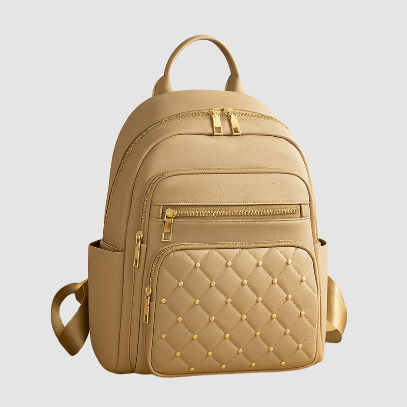 Sac à Dos Féminin avec Poche Avant et Bretelles Réglables