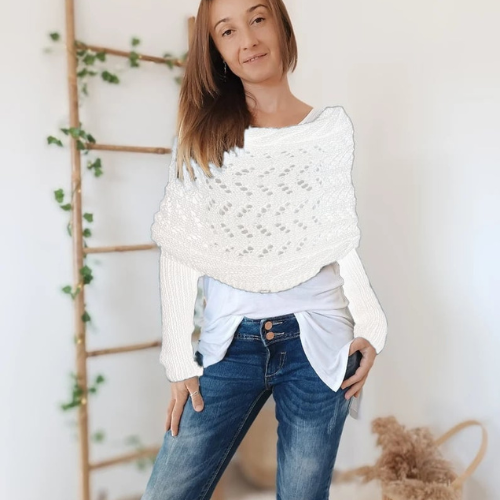 Écharpe en Laine Douce et Chaleureuse