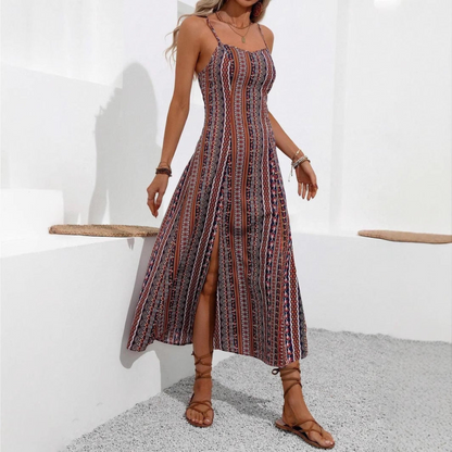 Robe Été Longue et Légère sans Manches