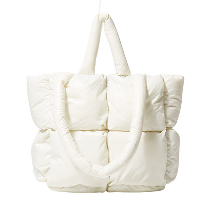 Sac à Épaule Femme Élégant Matelassé Noir