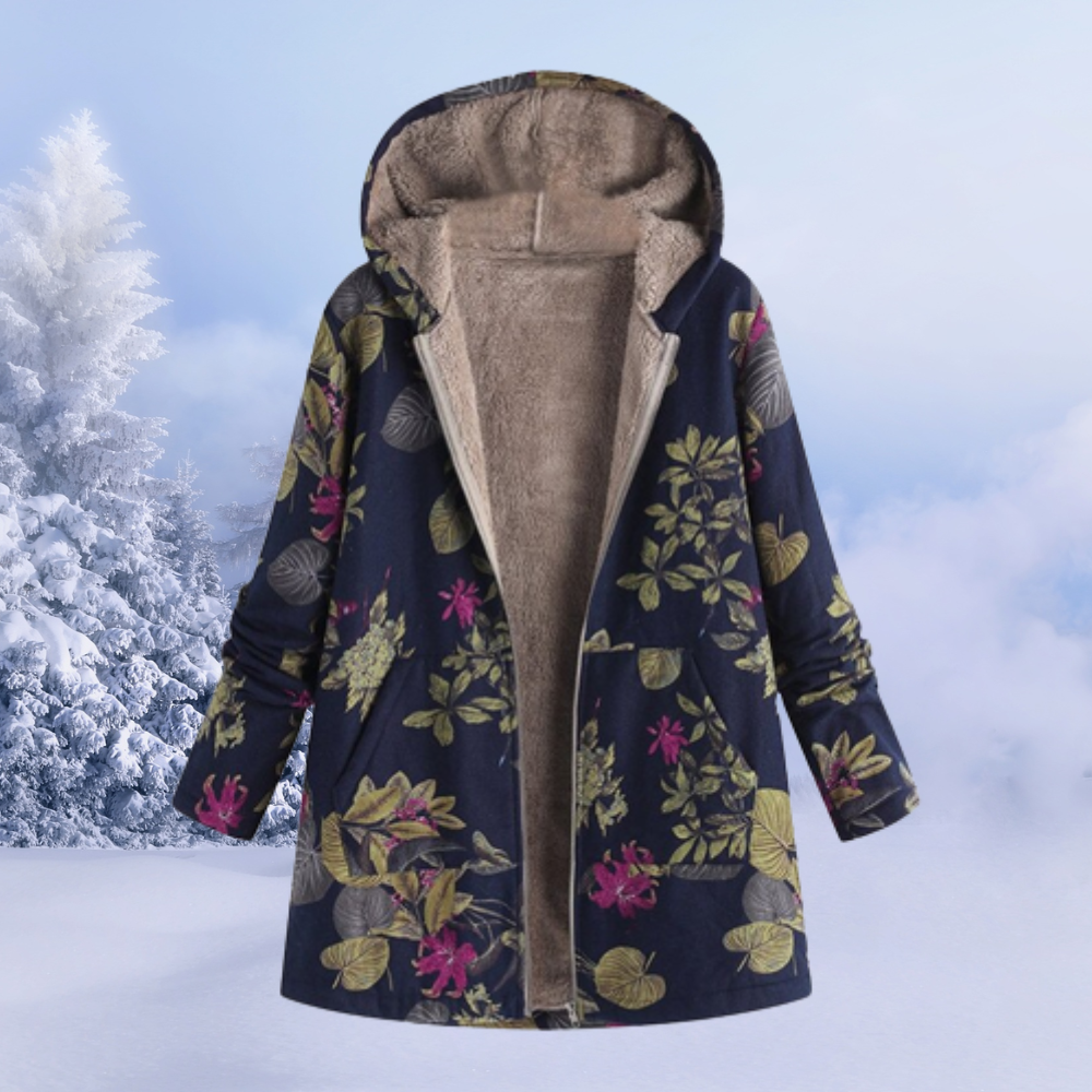 Veste Hiver Féminine Douce et Chaude avec Capuche - PanierRoyale