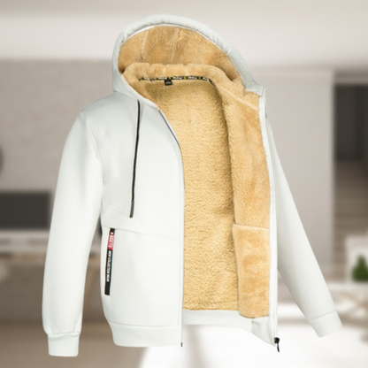 Veste à capuche zippée sport homme