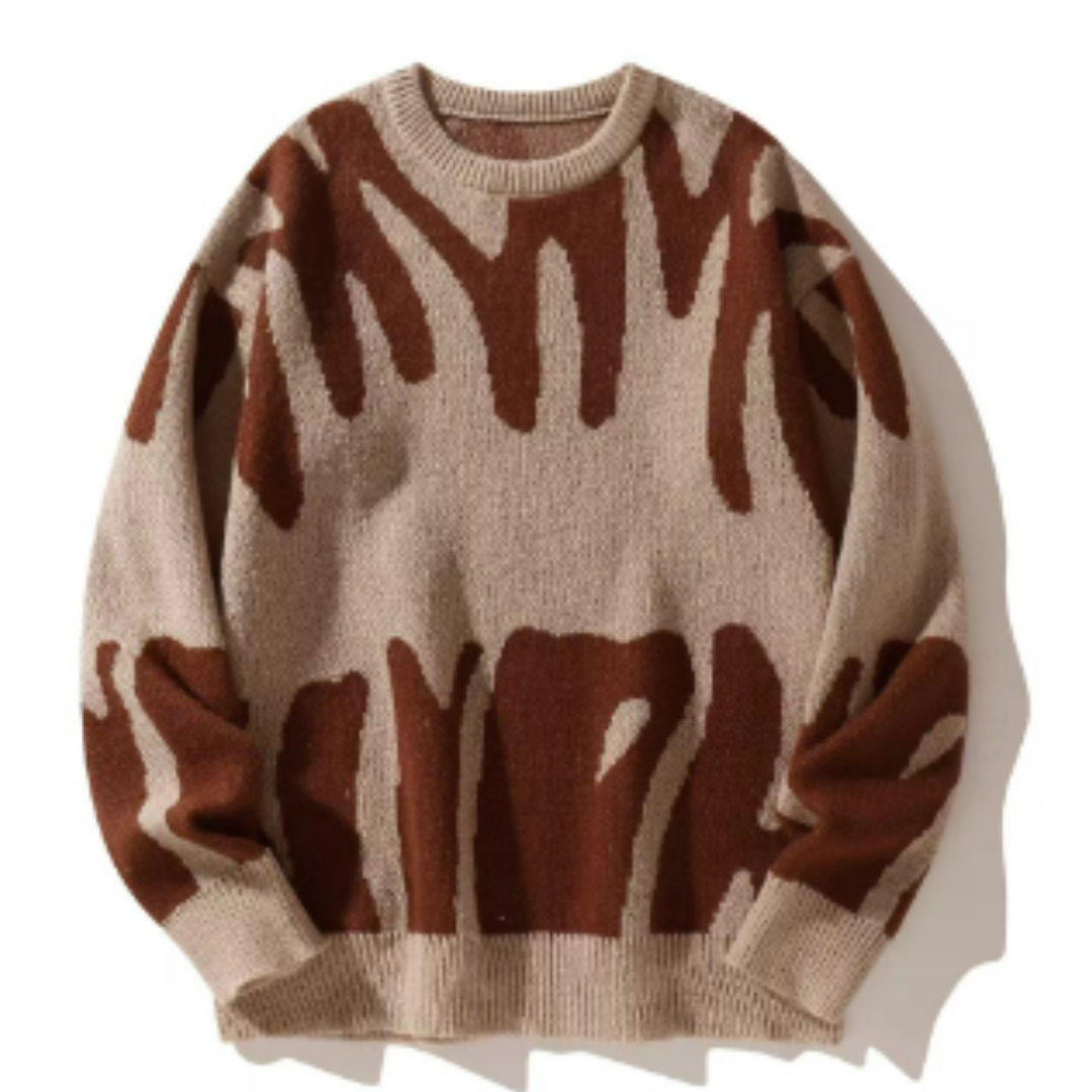 Pull Homme Tricot Chaud et Confortable pour Hiver