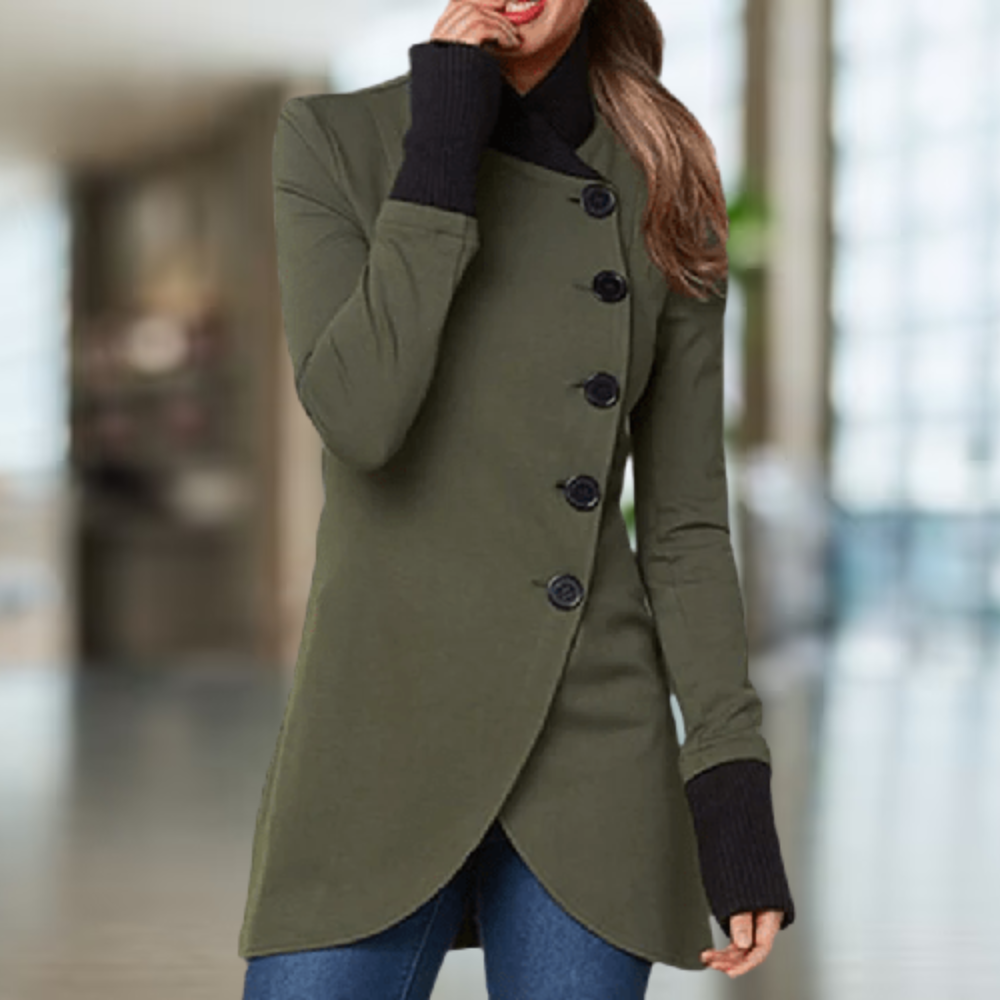 Manteau Hiver Chaud et Élégant Pour Femme