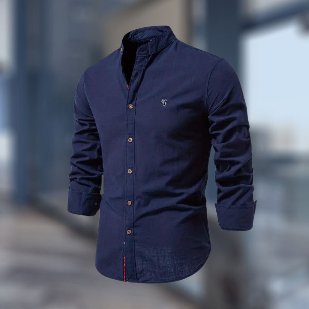 Chemise Polo Manches Longues Homme Classique
