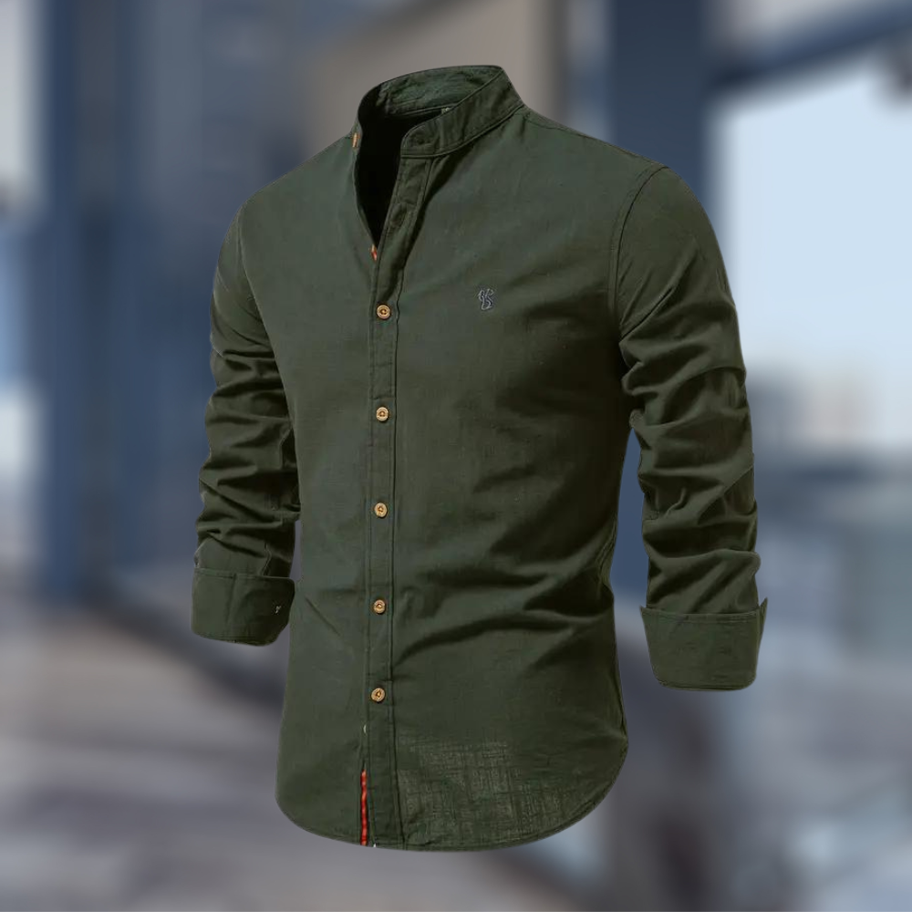 Chemise Polo Manches Longues Homme Classique - BerlinGlamour