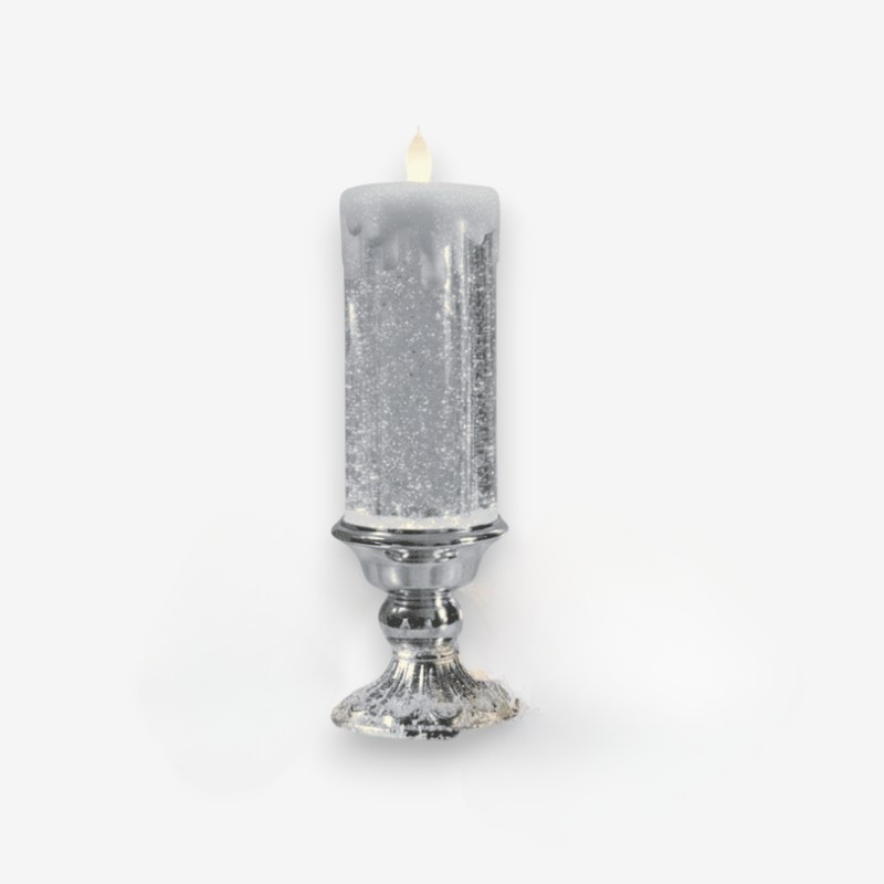 Bougie LED Décorative avec Effet Scintillant Moderne - PanierRoyale