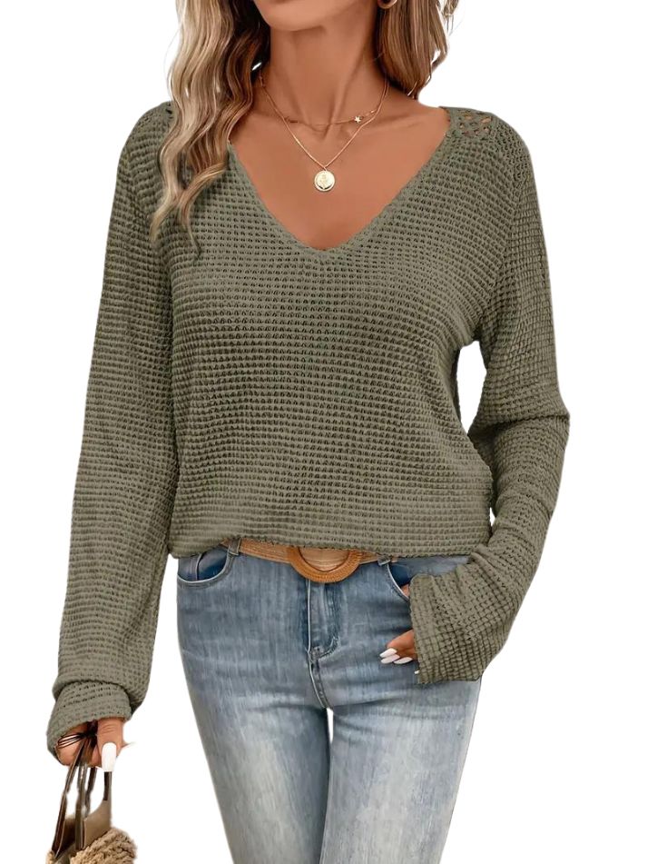Pull Tricot Femme Décontracté et Confortable - PanierRoyale