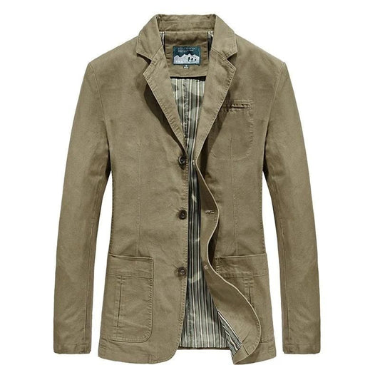 Blazer Homme Décontracté à Simple Boutonnage - PanierRoyale
