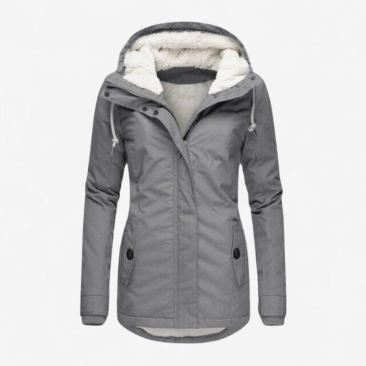 Manteau D'hiver Épais avec Capuche et Manches Longues - PanierRoyale