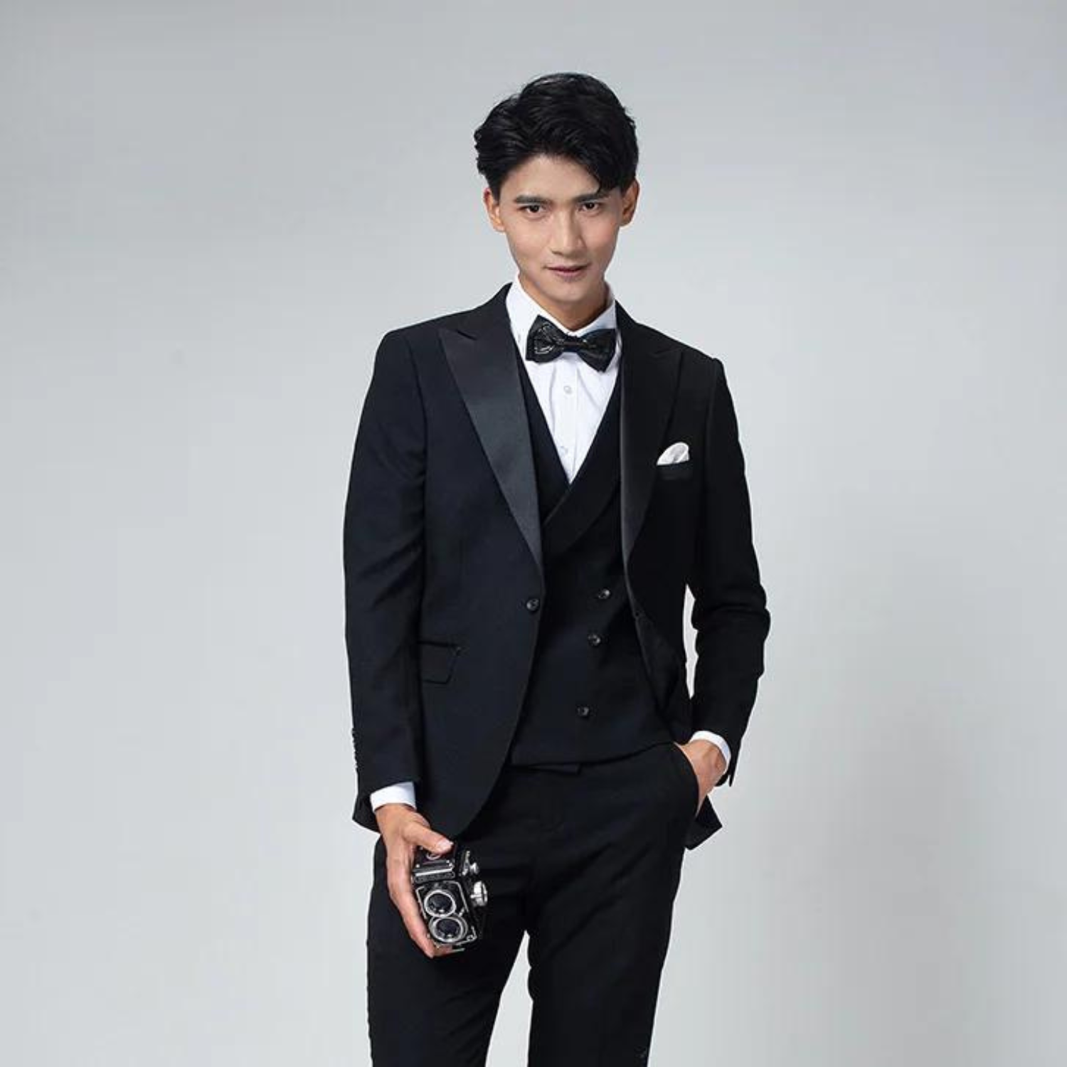Costume Homme 3 Pièces Slim Fit pour Mariage - PanierRoyale