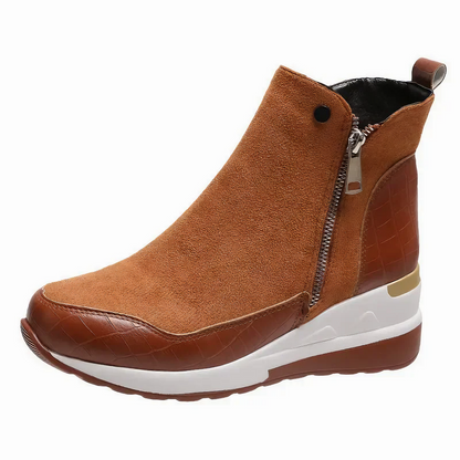 Bottines en daim élégantes pour femme - PanierRoyale