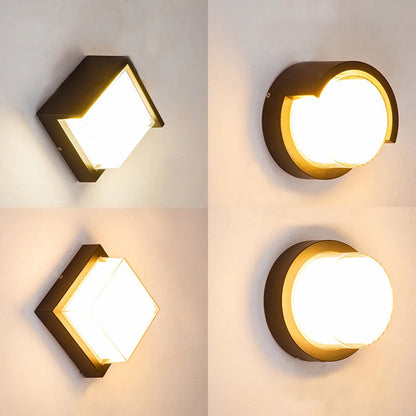 UrbanLume™ – Applique Murale Extérieure Personnalisable avec Lumière Chaude
