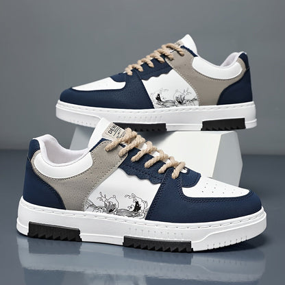 Baskets Homme Rétro Confortables et Robustes