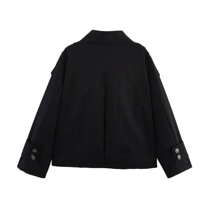 Urbanélia™ – Manteau Femme Chic Décontracté Élégant à Manches Longues
