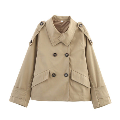 Manteau Femme Élégant Décontracté à Manches Longues