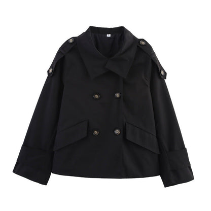 Manteau Femme Élégant Décontracté à Manches Longues
