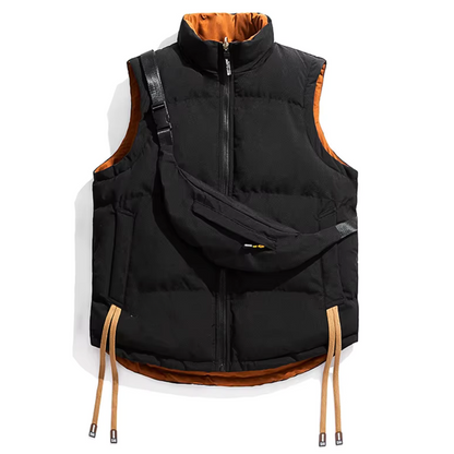 Veste Hiver Réversible Homme Polaire et Imperméable