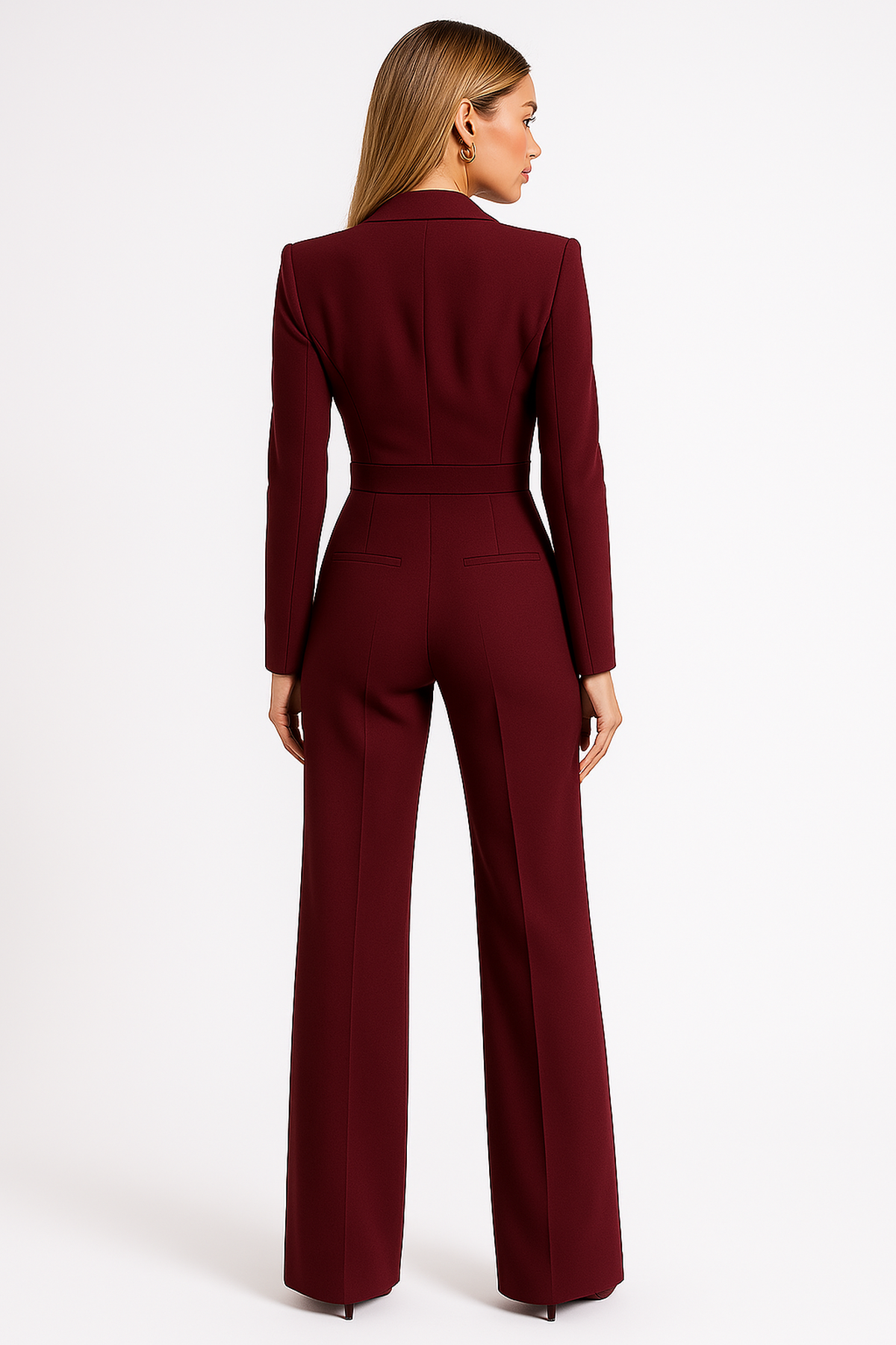 Combinaison Élégante Manches Longues pour Femme