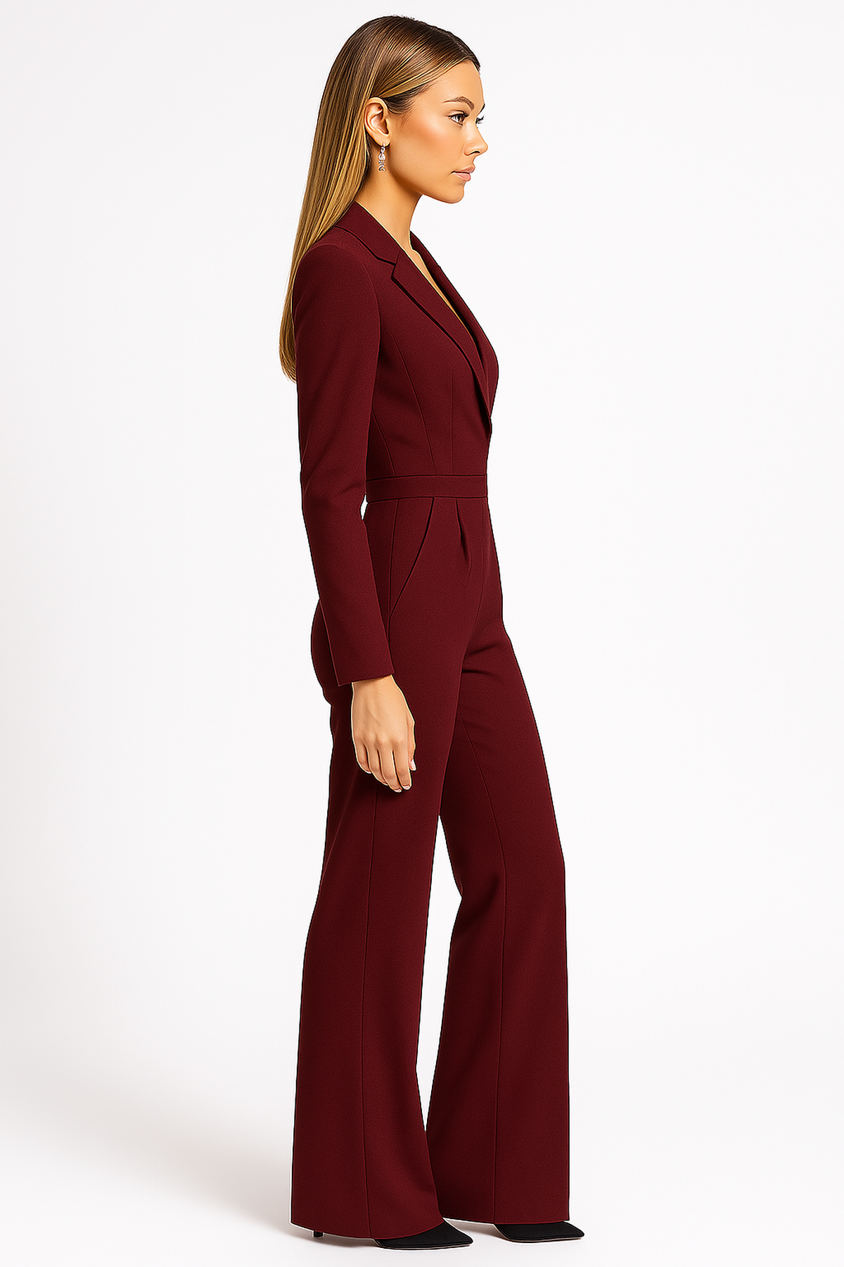 Combinaison Élégante Manches Longues pour Femme