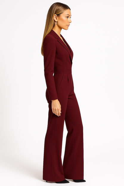 Combinaison Élégante Manches Longues pour Femme