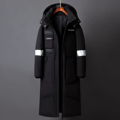 CLEMENT - Manteau d'Hiver Capuche pour Homme