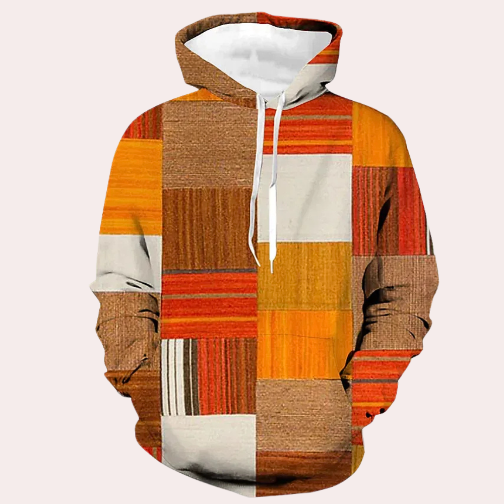 BRUCE - Sweat à Capuche Moderne pour Hommes