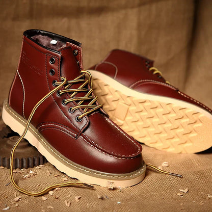Bottes Hiver Homme Chaudes et Robustes